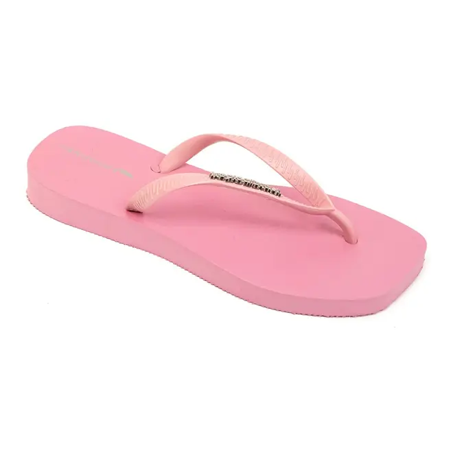 Chinelo Dedo Tropical Brasil Rosa Feminino