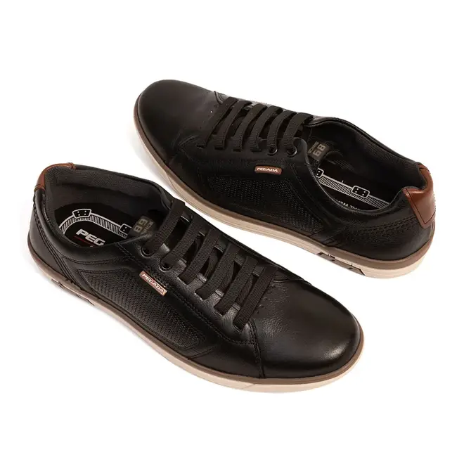 Tênis Casual Pegada Preto Masculino