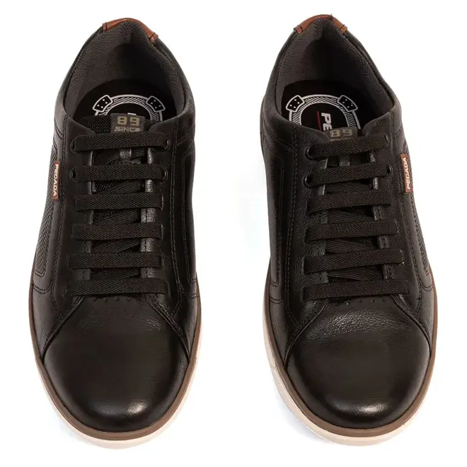 Tênis Casual Pegada Preto Masculino