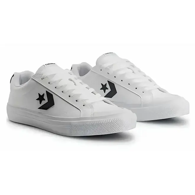 Tênis Casual Sola Caixa Converse Branco e Preto Feminino
