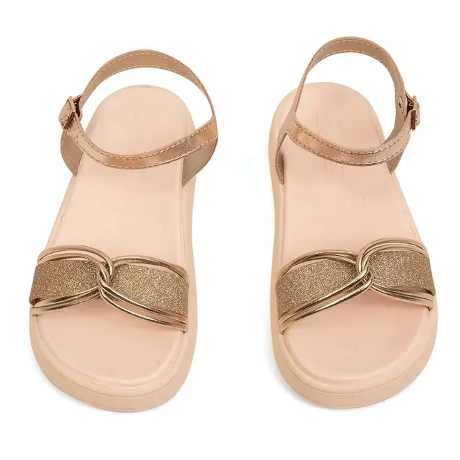 MENINA SANDALIA KIDY MINI FLAT FORM 440-0028-0932