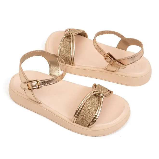 MENINA SANDALIA KIDY MINI FLAT FORM 440-0028-0932