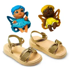 MENINA SANDALIA KIDY MINI FLAT FORM 440-0028-0932