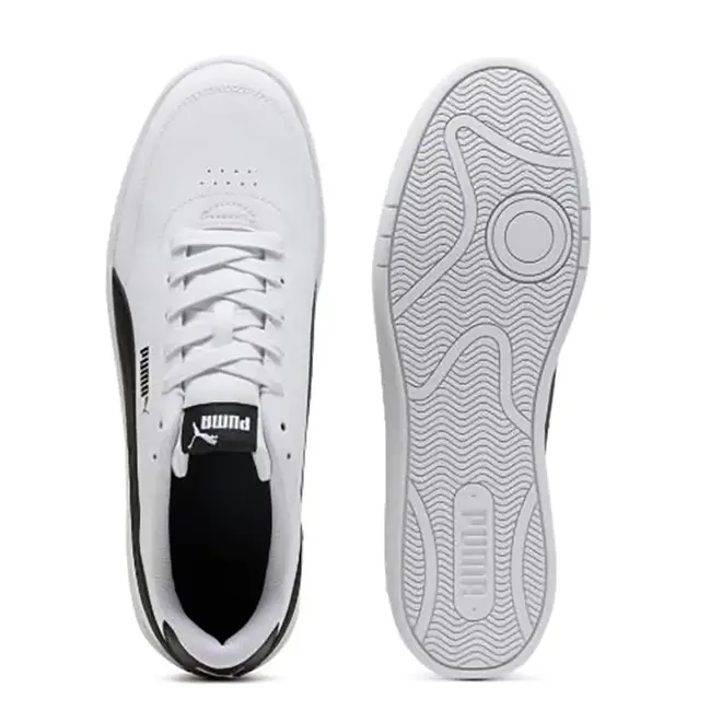 Tênis Casual Sola Caixa Puma Court Classic Branco Masculino