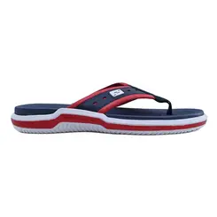 Chinelo de Dedo Sintético Itapuã Marinho Vermelho e Branco Masculino