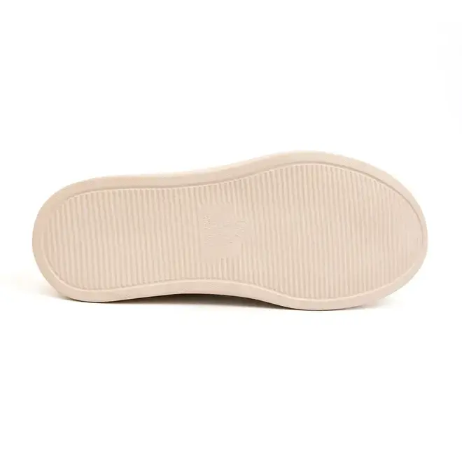 Tênis Casual Sola Caixa Modare Off White e Dourado Feminino