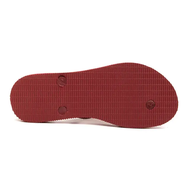 Chinelo Dedo Tropical Brasil Bordô Feminino