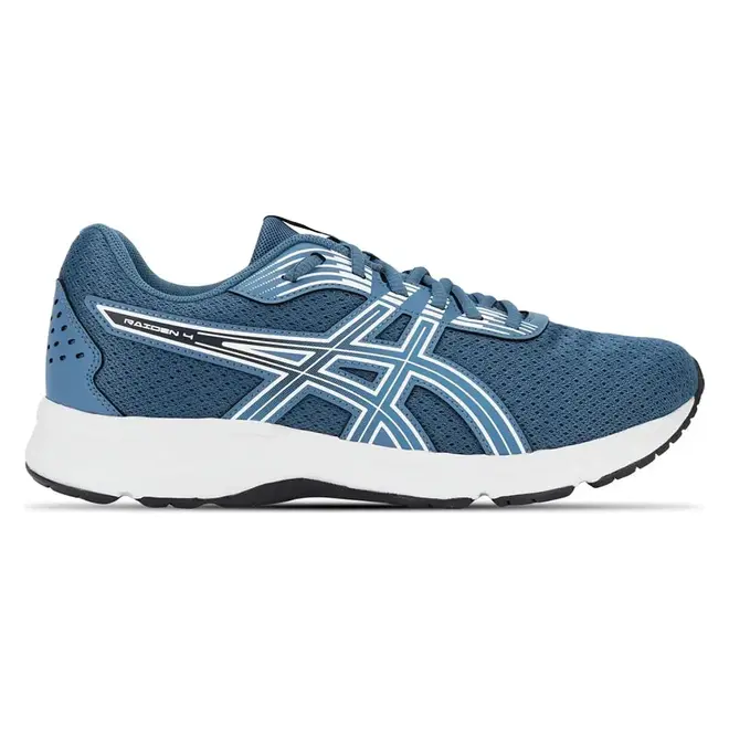 Tênis de Treino Asics Raiden 4 Azul e Branco Masculino