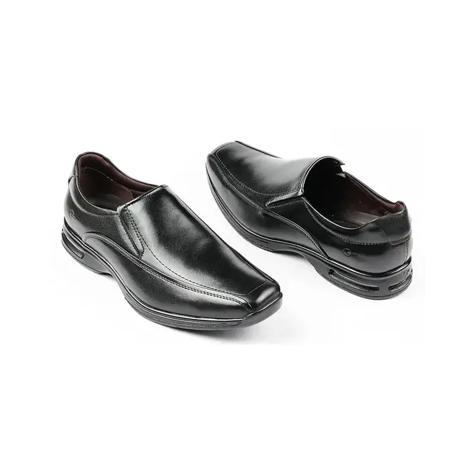 Sapato Social Democrata Air Spot - Preto