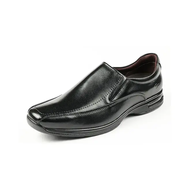 Sapato Social Democrata Air Spot - Preto