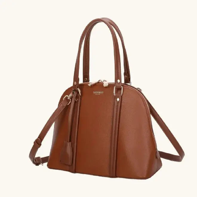 Bolsa Tira Colo Caravieri Marrom Feminina