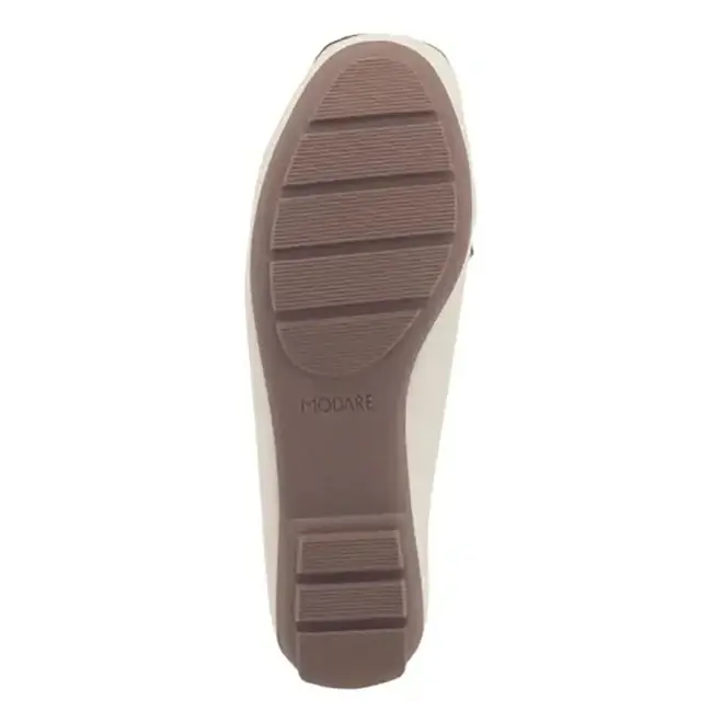 Sapato Mocassim Modare Branco Off Feminino