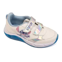 Tênis Disney Stitch Azul e Branco Menina