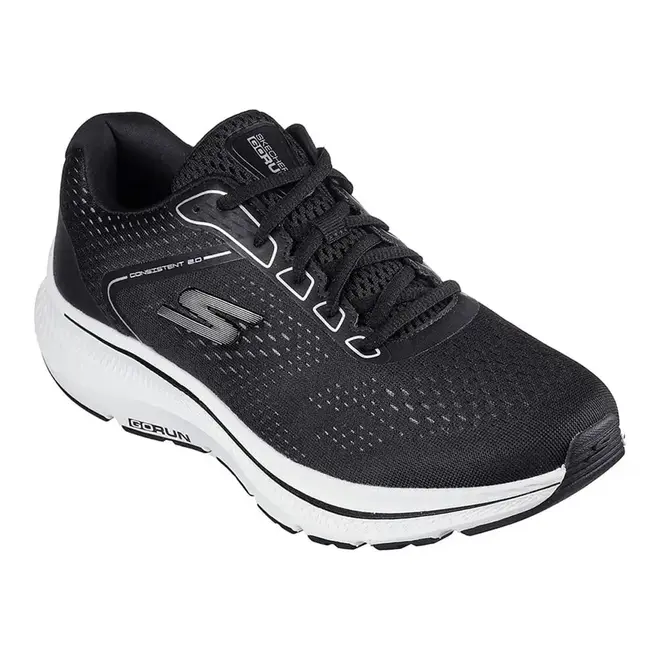 Tênis de Corrida Skechers Go Run Consistent Preto Masculino