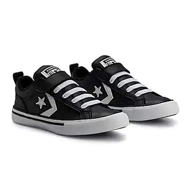 Tênis Casual Sola Caixa Converse Preto e Branco Menino