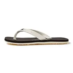 Chinelo Dedo Kenner Summer Lisa Preto e Branco Masculino