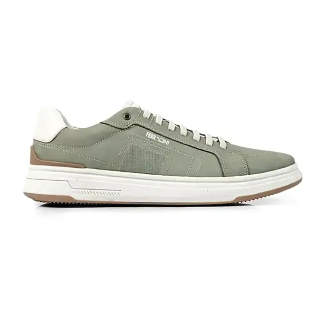 Sapatênis Casual Ferracini Verde Militar Masculino