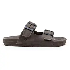 Chinelo Slide Democrata Marrom Masculino