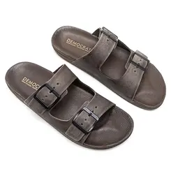 Chinelo Slide Democrata Marrom Masculino
