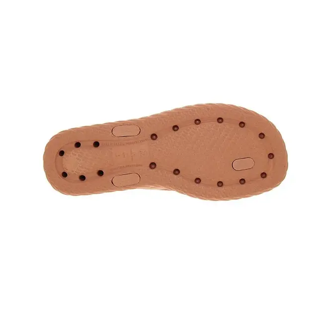 Tamanco Anabela Beira Rio Nude Feminino
