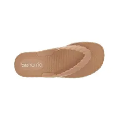 Tamanco Anabela Beira Rio Nude Feminino