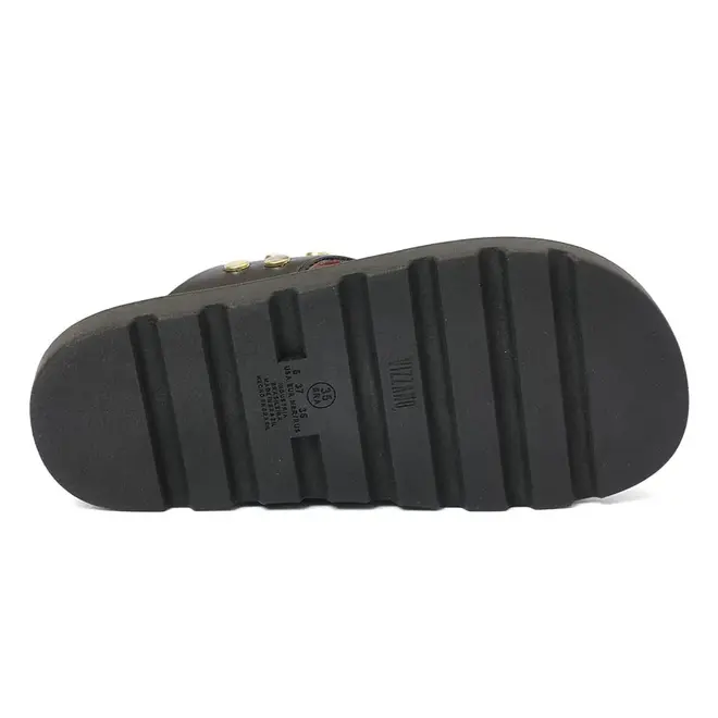 Papete Rasteira Vizzano Preto Feminino