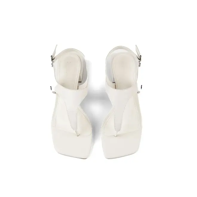 Sandália Salto Baixo Itapuã Feminino Off White