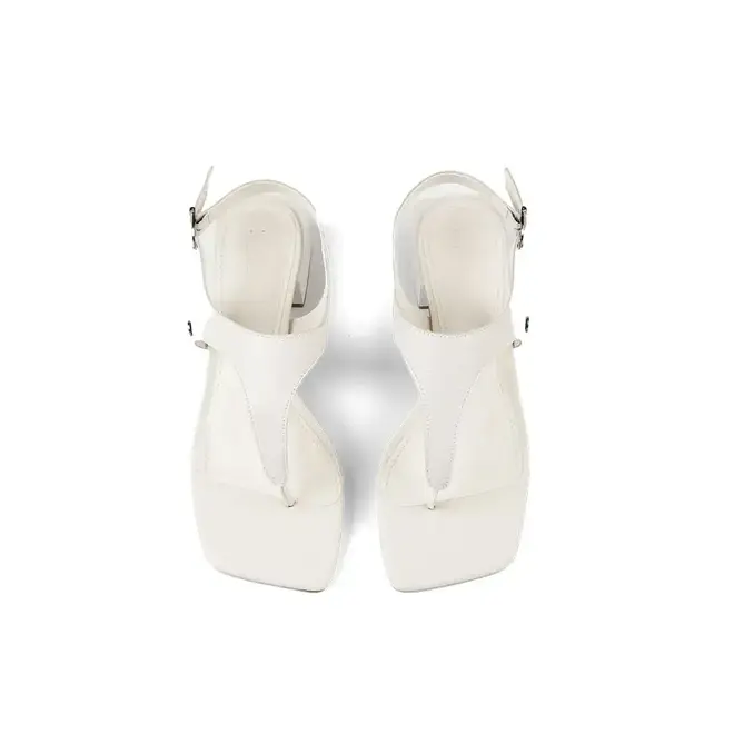 Sandália Salto Baixo Itapuã Feminino Off White