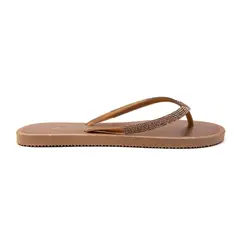 Chinelo Dedo Gata Mania Bronze Feminino
