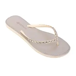 Chinelo Dedo Gata Mania Prata Feminino
