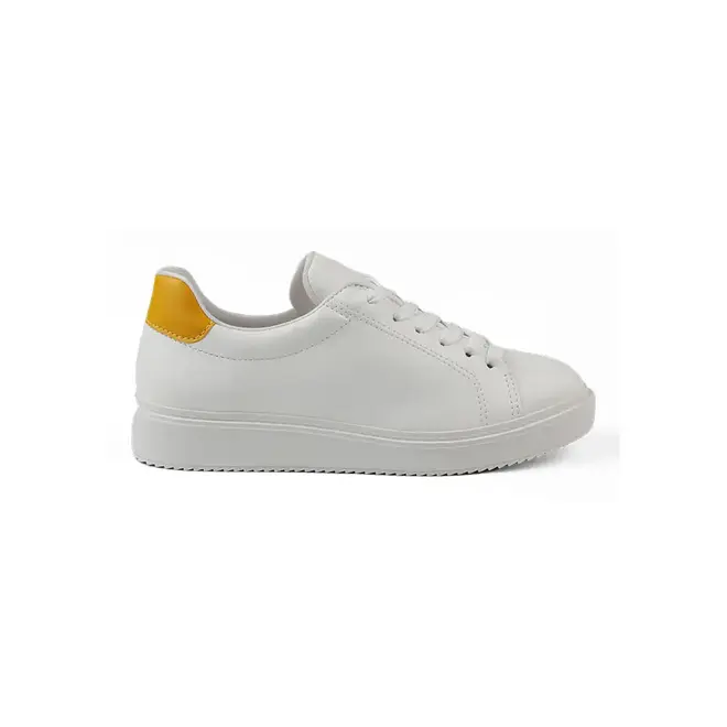 Tênis Casual Flatform Itapuã - Branco/Amarelo