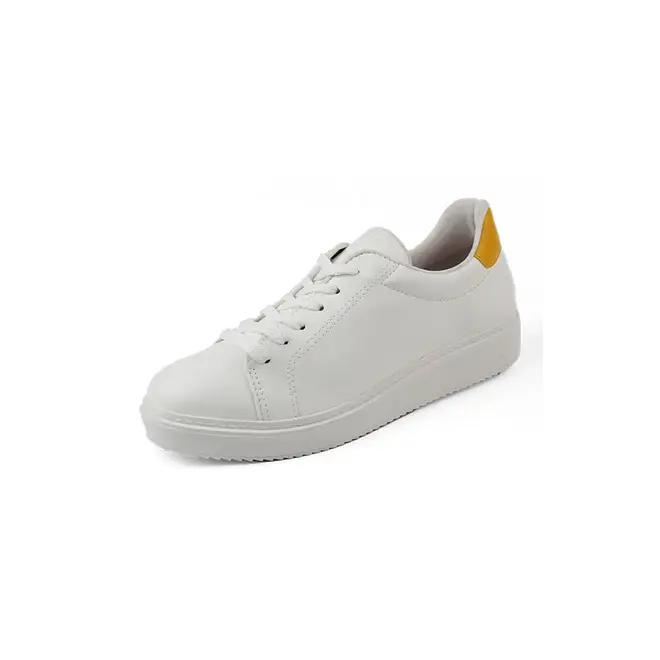 Tênis Casual Flatform Itapuã - Branco/Amarelo