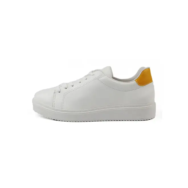 Tênis Casual Flatform Itapuã - Branco/Amarelo