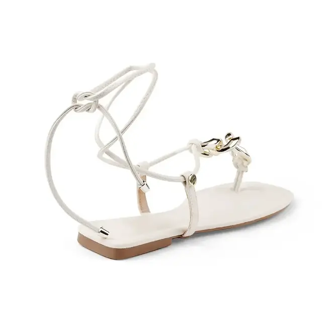 Sandália Flat Itapuã Feminino Off White