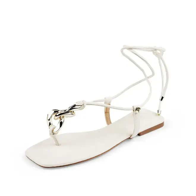 Sandália Flat Itapuã Feminino Off White