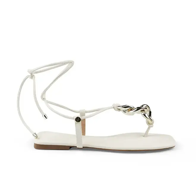 Sandália Flat Itapuã Feminino Off White