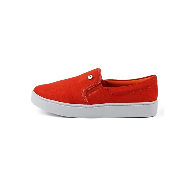 Tênis Casual Slip On Itapuã - Laranja