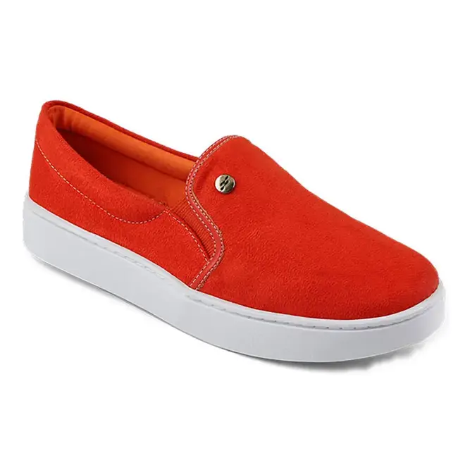 Tênis Casual Slip On Itapuã - Laranja