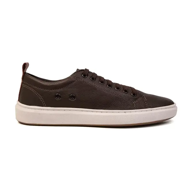 Sapatênis Casual Parise Café Masculino