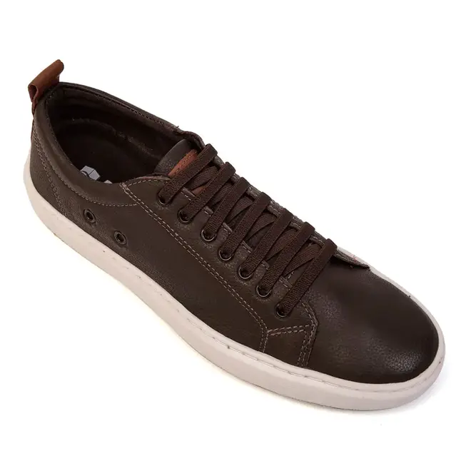 Sapatênis Casual Parise Café Masculino