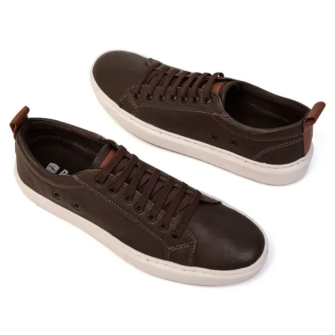 Sapatênis Casual Parise Café Masculino
