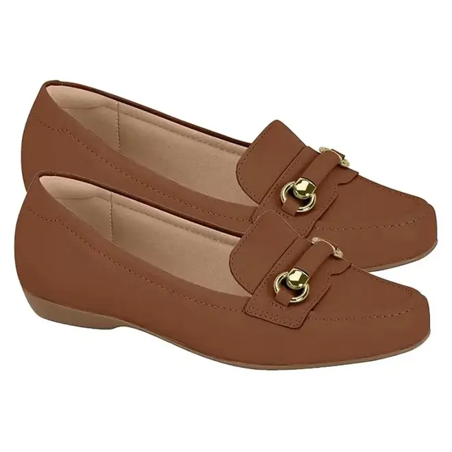 Sapato Mocassim Modare Avelã Feminino