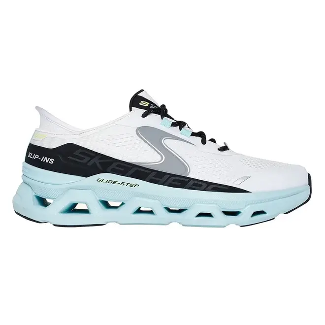 Tênis de Treino Skechers Glide Step Branco Masculino