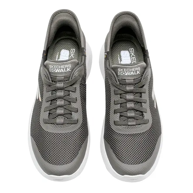 Tênis Esportivo Skechers Go Walk Flex - Hands Up Marrom Masculino