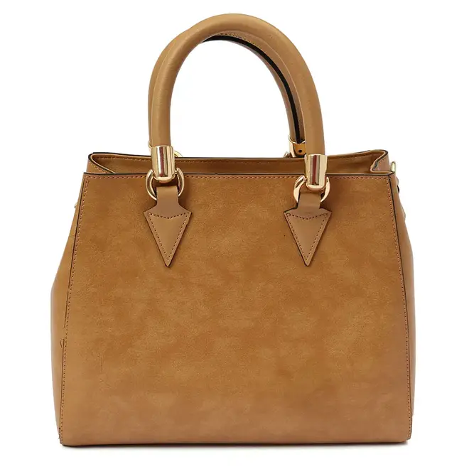 Bolsa Shopper Vizzano Areia Feminina