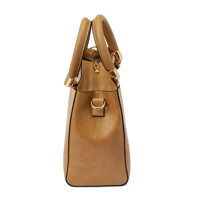 Bolsa Shopper Vizzano Areia Feminina