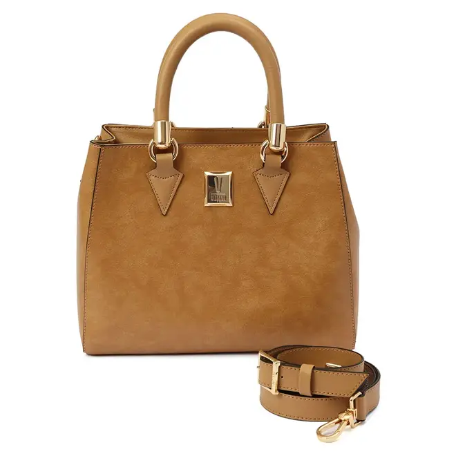 Bolsa Shopper Vizzano Areia Feminina