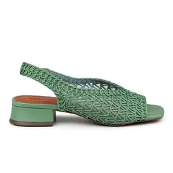 Sandália Rasteira Valentina Olive Feminina