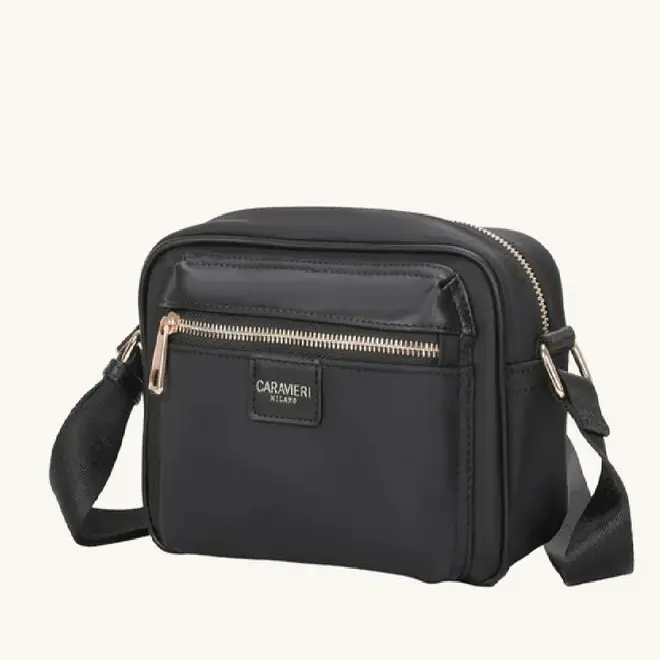Bolsa Tira Colo Caravieri Preto Feminina