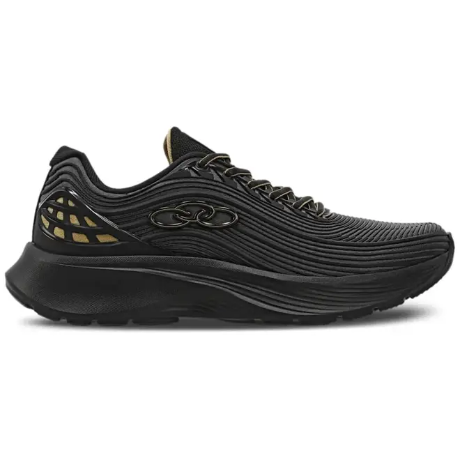 Tênis Esportivo Olympikus Fluir Preto e Chumbo Masculino